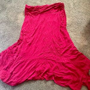 Elegant Red Women's Skirt